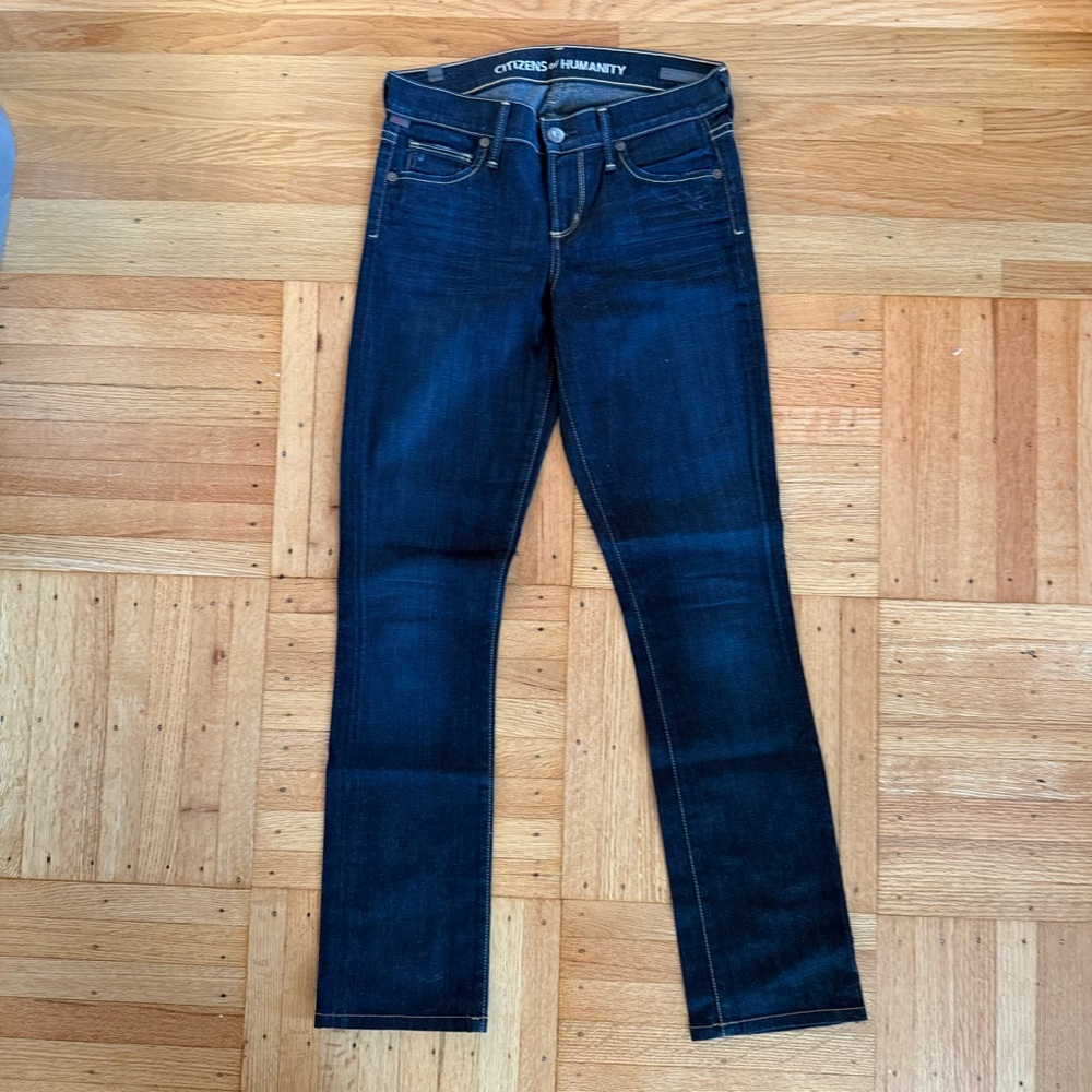 Citizens of Humanity Ava Dark Blue Bootcut Jeans